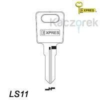 Expres 042 - klucz surowy mosiężny - LS11